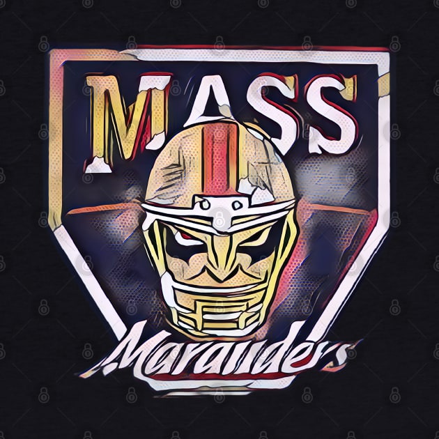 Massachusetts Marauders Football by Kitta’s Shop